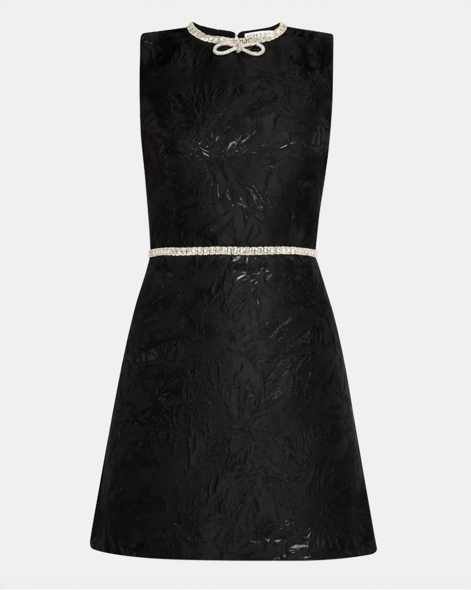 Alice   Olivia - Ellis Embellished Mini Dress