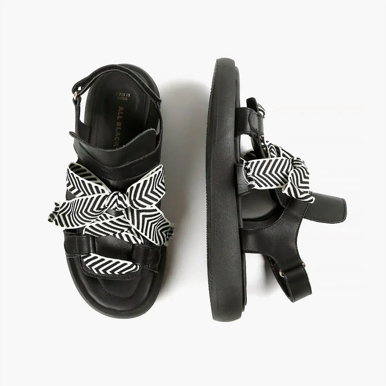All Black - Women's The Amazing Lace Sandal
