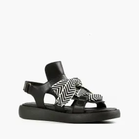 All Black - Women's The Amazing Lace Sandal