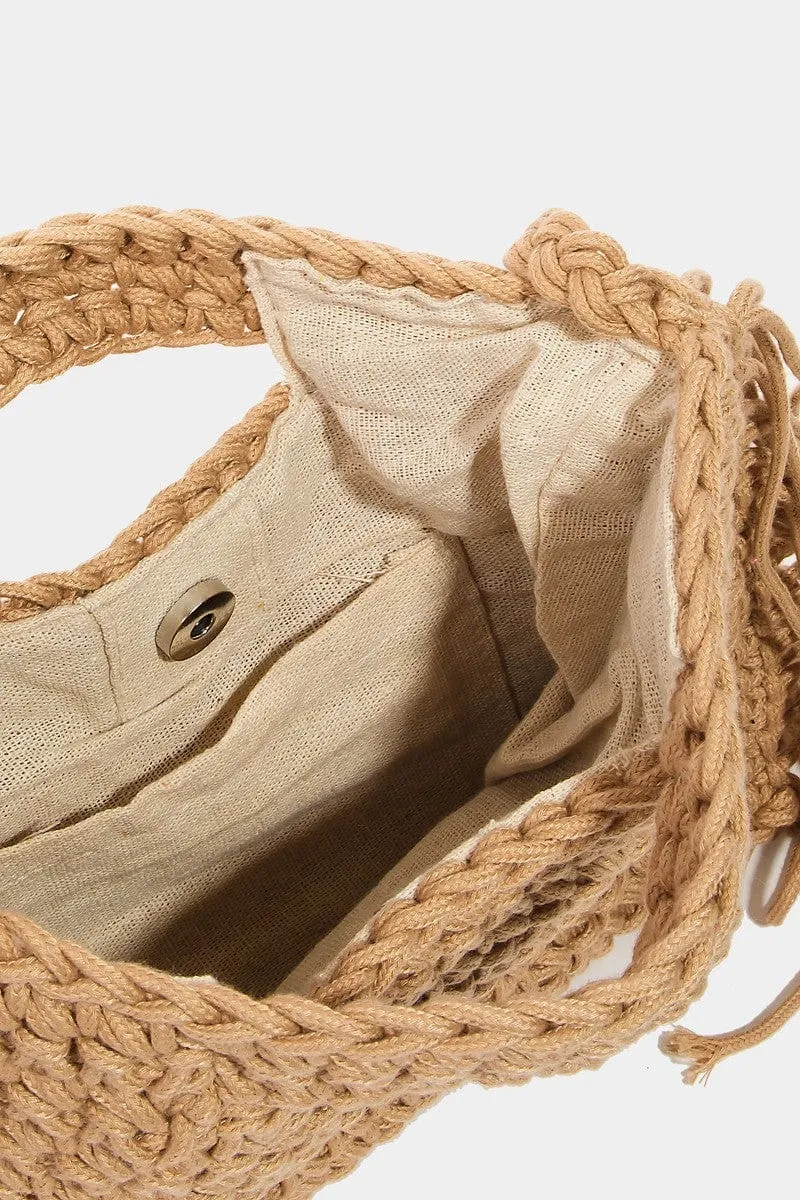 Boho Braided Fringe Purse