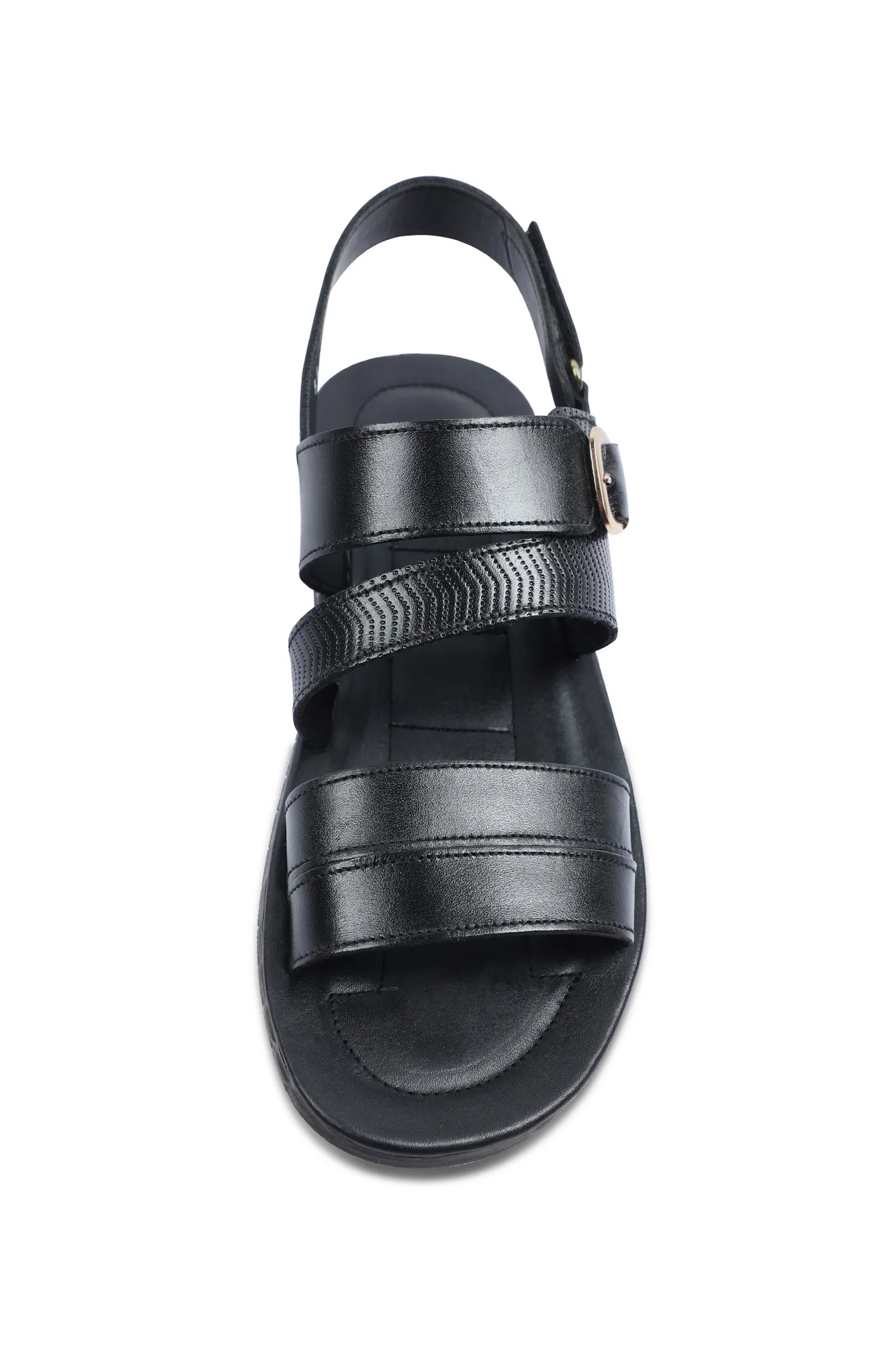 French Emporio Men Sandals SKU: SLD-0031-BLACK