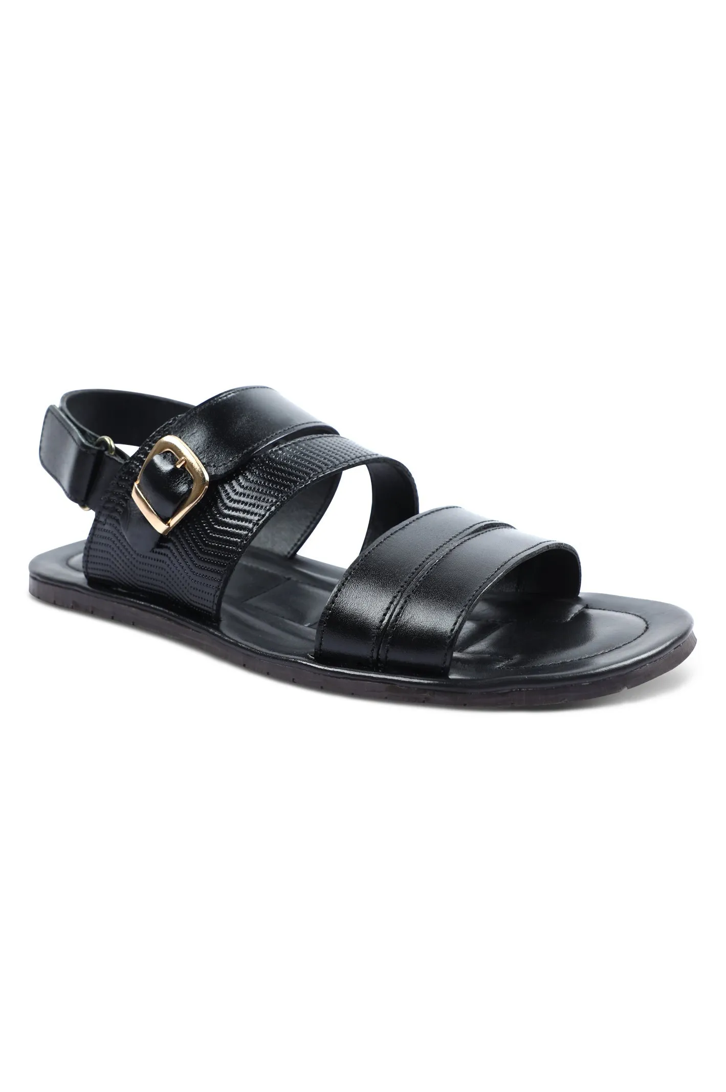 French Emporio Men Sandals SKU: SLD-0031-BLACK