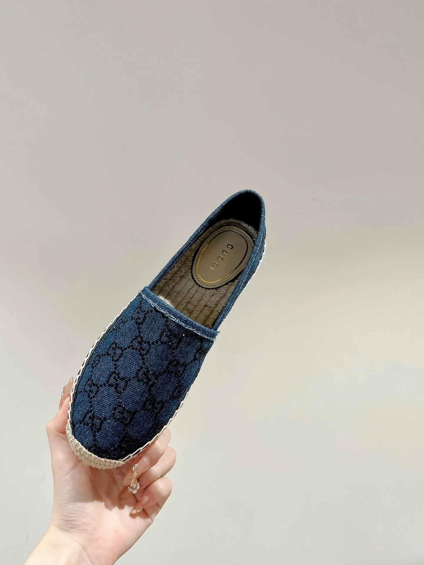 GG ESPADRILLE LOAFER AEGEAN CANVAS