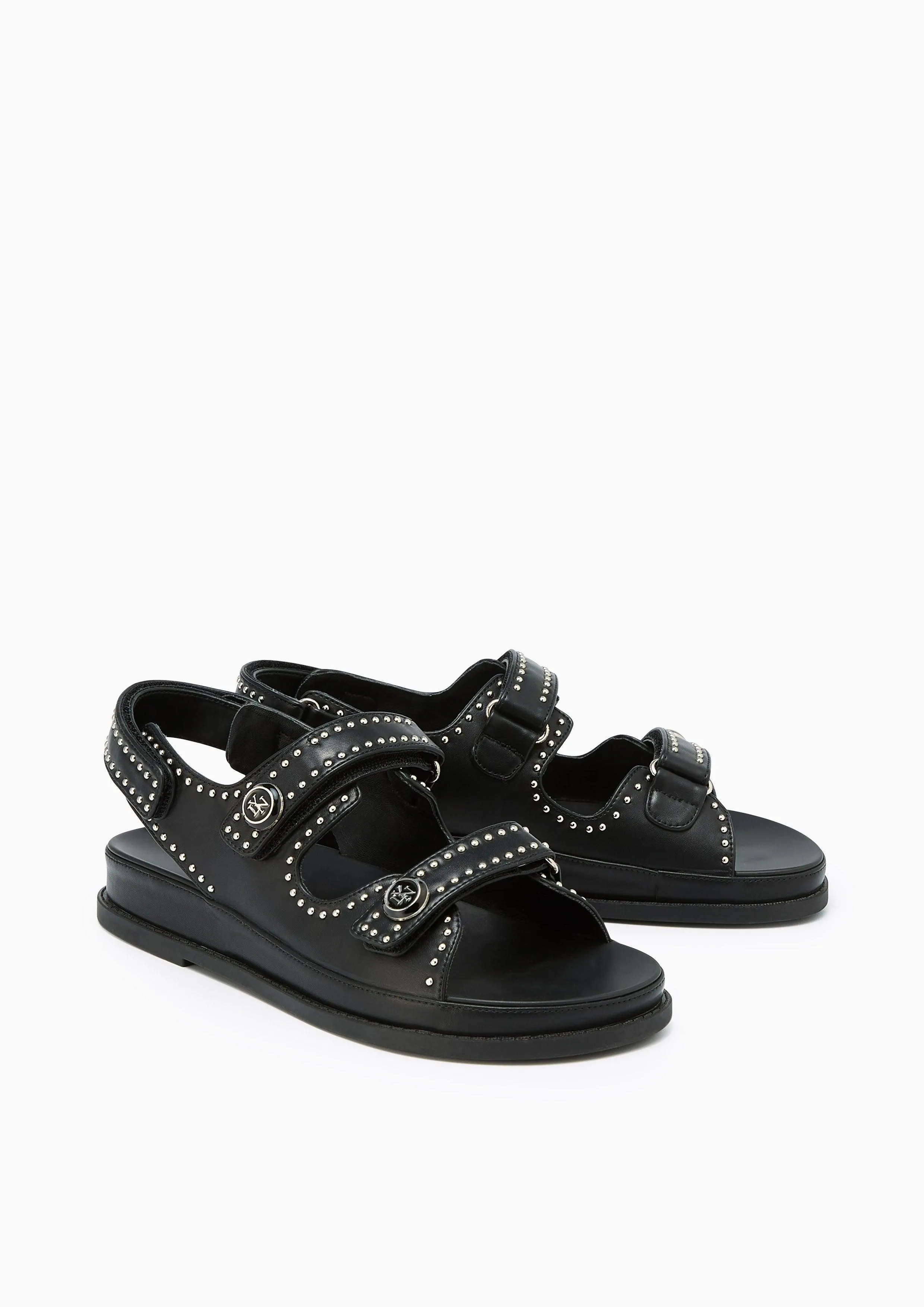 Lexi Flat Slingbacks Black