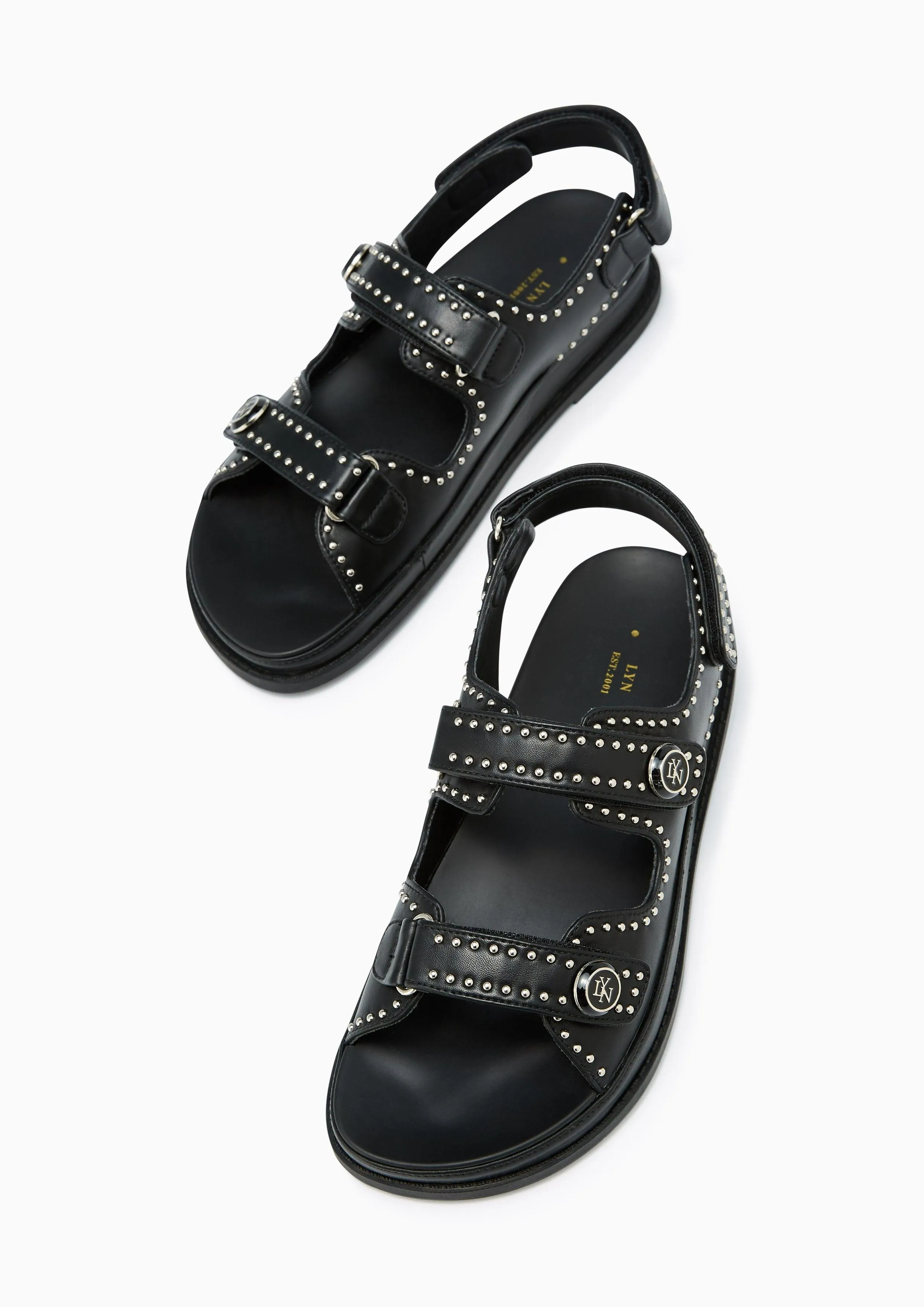 Lexi Flat Slingbacks Black