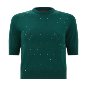 Patrik Silk Wool Half Sleeve Sweater