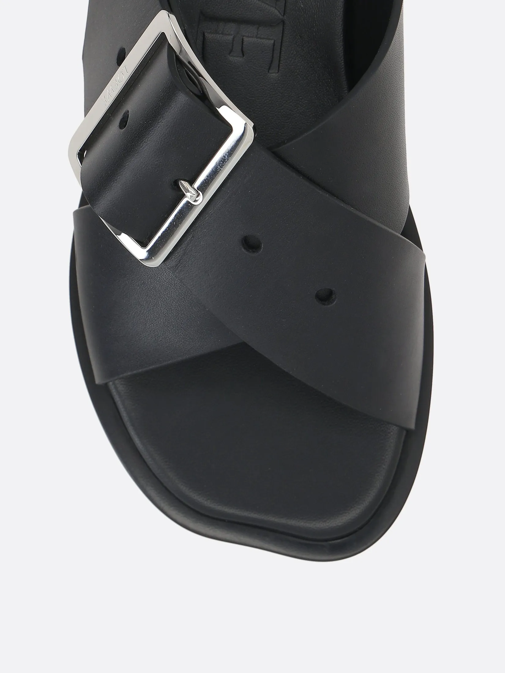 Petal Belt Leather Sandals