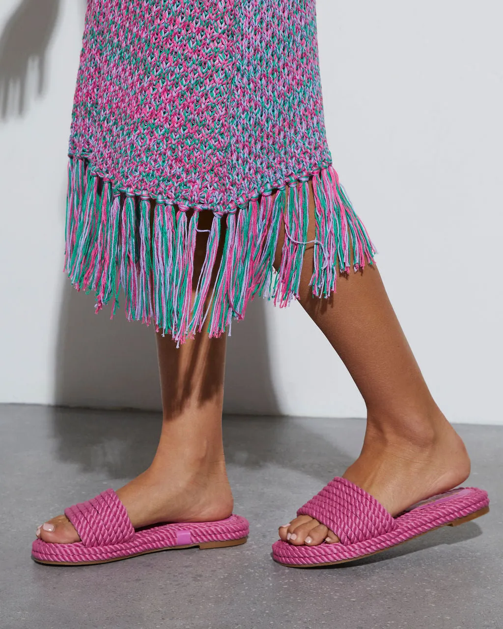 Portia Rope Flat Sandals