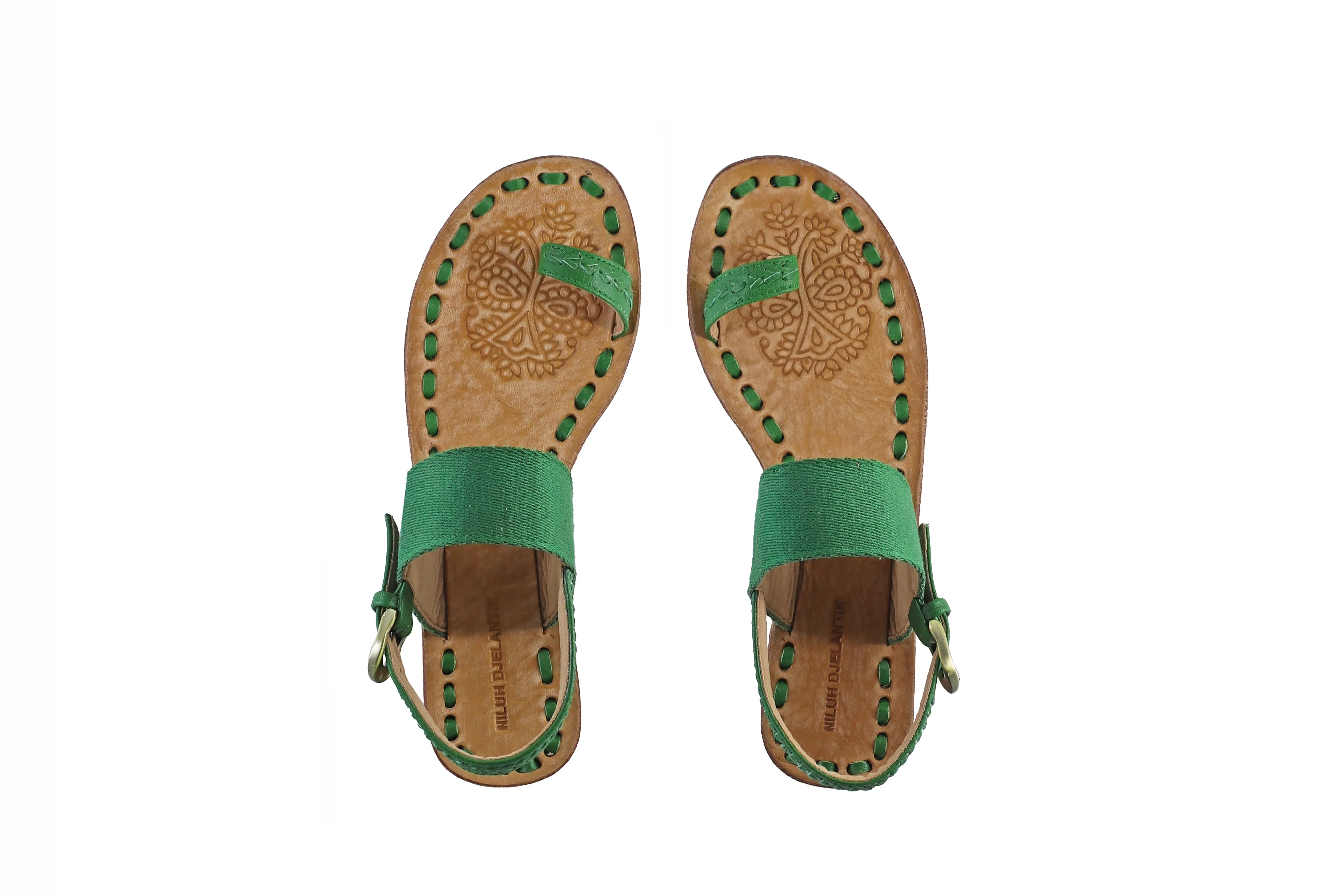 Prana 20mm Flat - Dark Green & Dark Green Ribborn