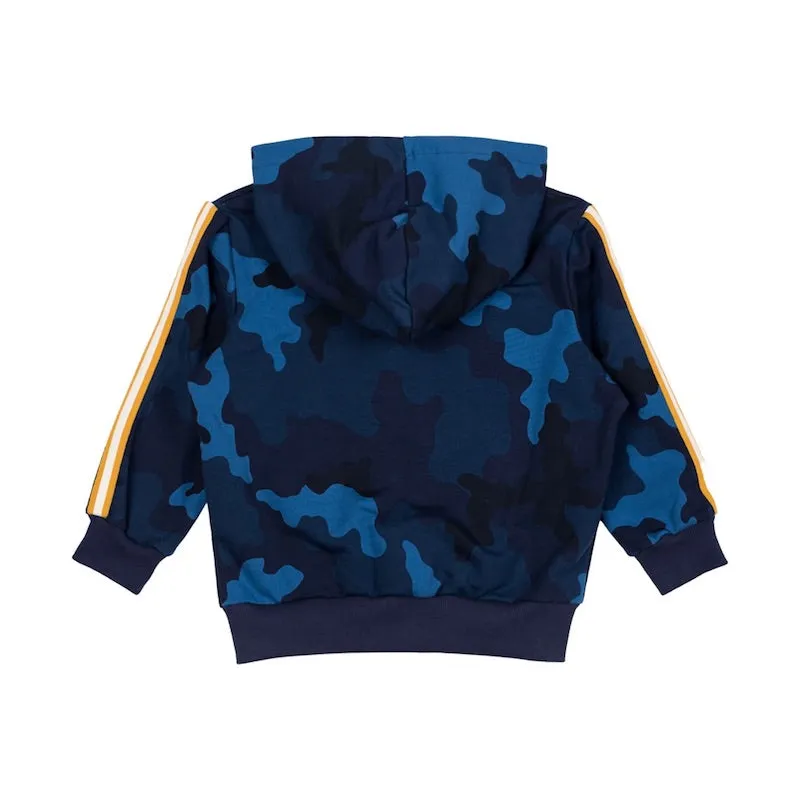 Rock Your Kid Blue Peace Brother Hoodie