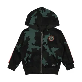 Rock Your Kid Khaki Peace Brother Hoodie