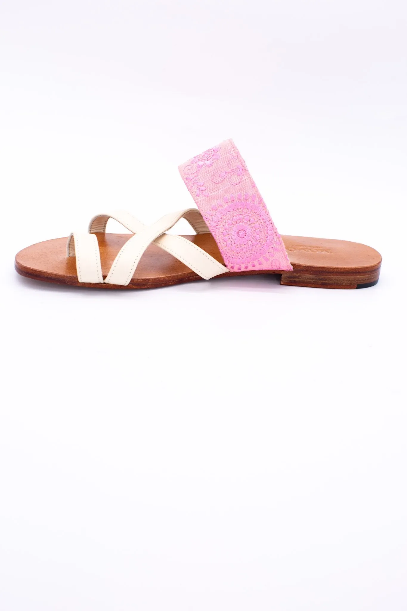 STRAP LEATHER SANDALS CLAUDIA