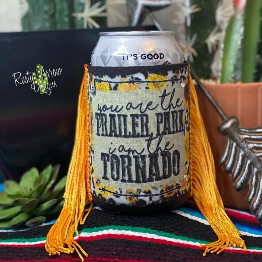 YOU'RE THE TRAILER PARK FRINGE KOOZIE